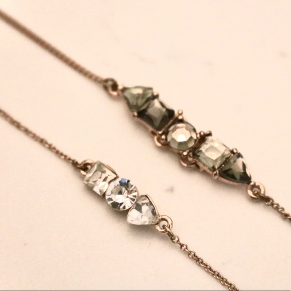 Geometric Gold Bracelets (Set of 2) - Picture 3 of 4